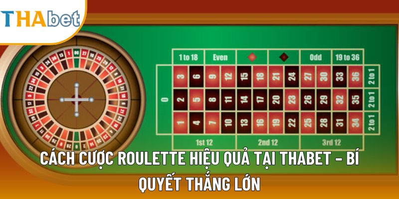 Cách Cược Roulette Hiệu Quả – Bí Quyết Thắng Lớn 2025
